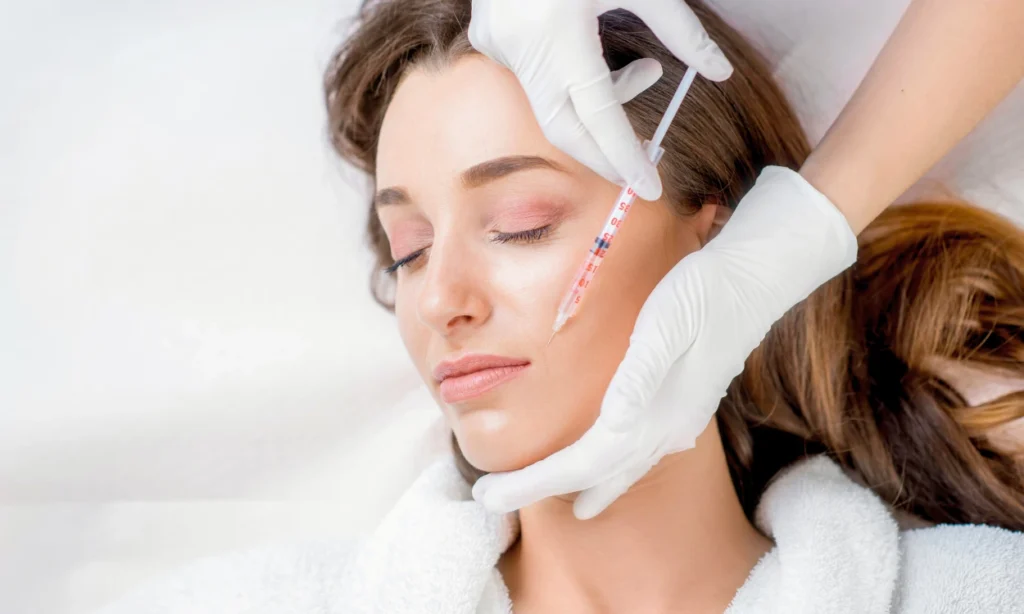 Laying down after Botox